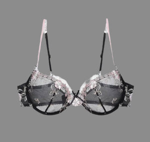 About the Bra - Rosy Unlined Lace Bra - More Colors - About the Bra