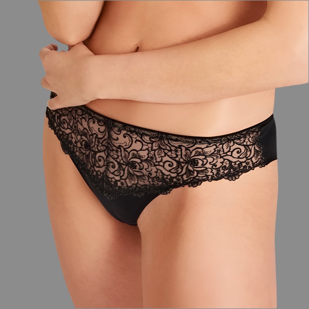 Aubade - Karl Lagerfeld Tanga - Black - About the Bra