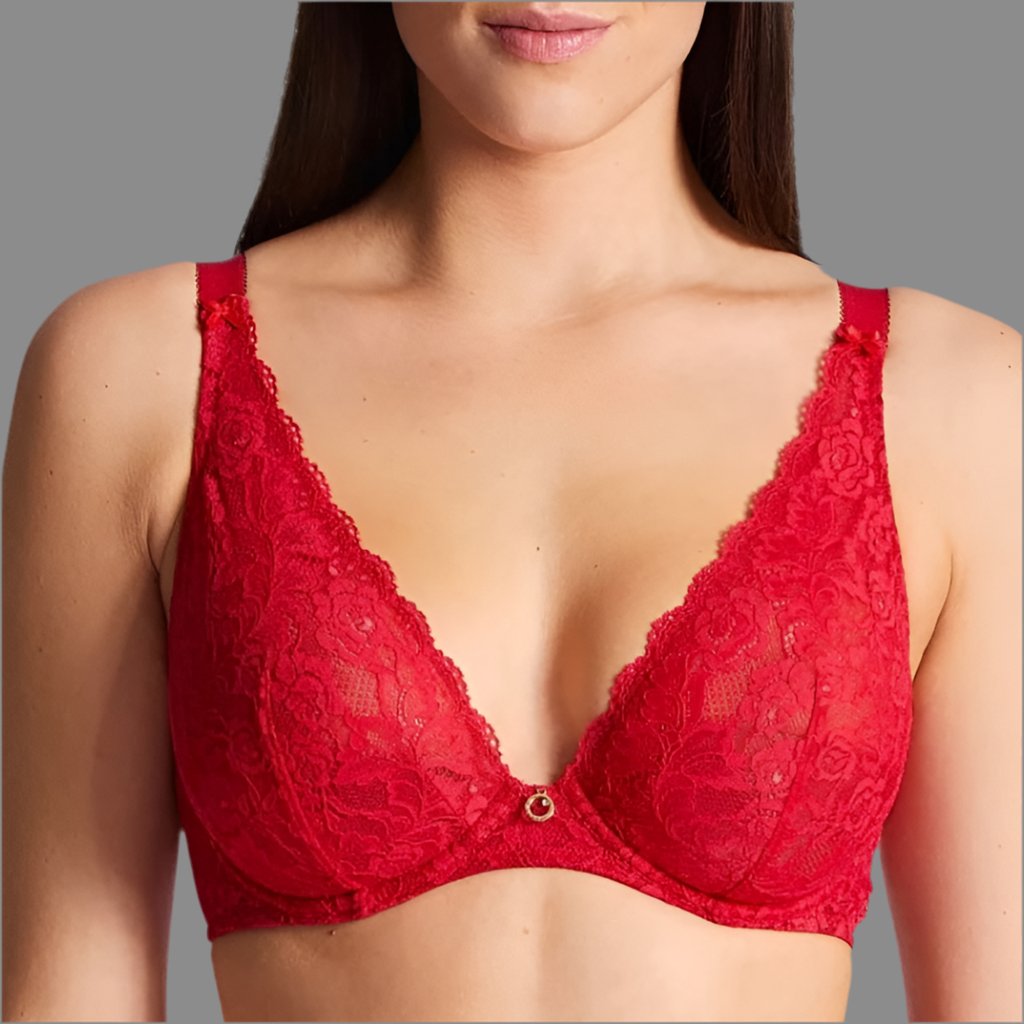 Aubade - Rosessence Triangle Plunge Bra - More Colors - About the Bra