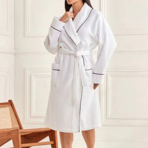 Breathe - Luxury Bath Robe - White - About the Bra