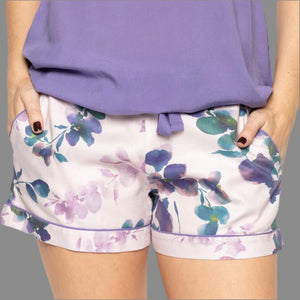 Cyberjammies - Camilla Print Shorts - Florals - About the Bra