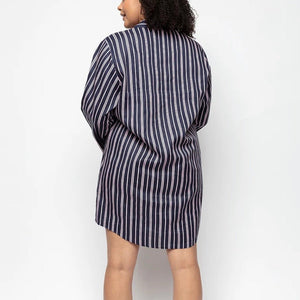 Cyberjammies - Estelle Nightshirt - Striped - About the Bra