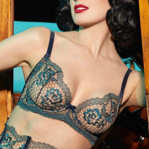 Dita Von Teese - Evelina Bra - Navy - About the Bra