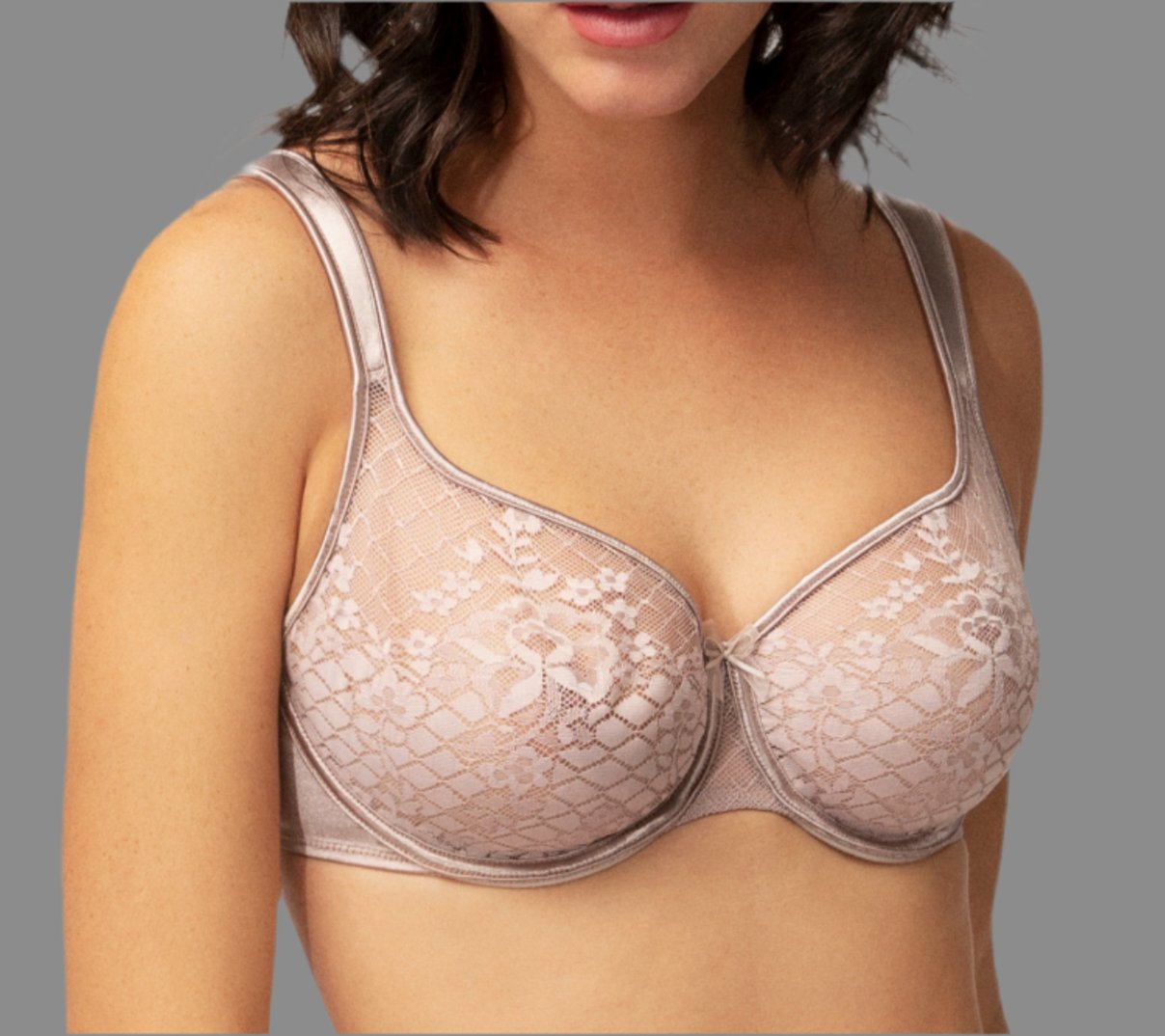 Empreinte - Melody Bra - Caramel/Naturel/Rose The - About the Bra