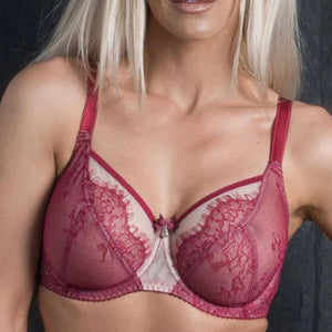 Fit Fully Yours - Ava Full Support Bra - Red - About the Bra