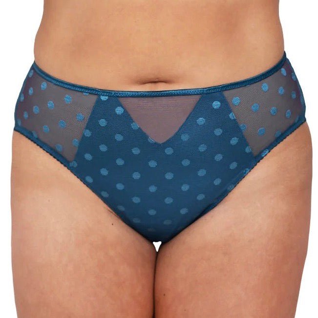 Fit Fully Yours - Carmen Polka - Dot Bikini Brief - More Colors - About the Bra