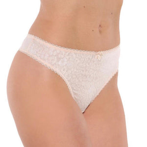 Fit Fully Yours - Jacquard Dream Thong - Nude - About the Bra