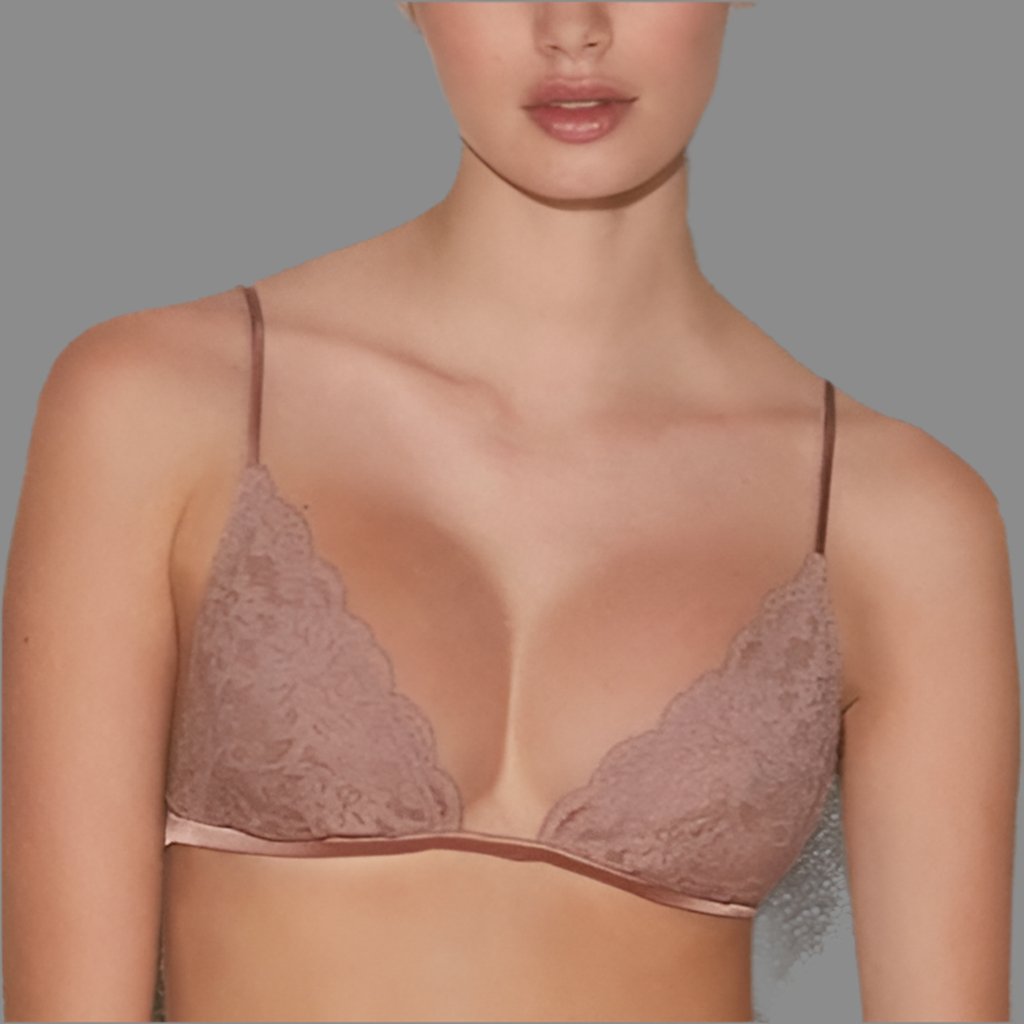 Fleur Du Mal - Essentials Triangle Bra - Nude - About the Bra