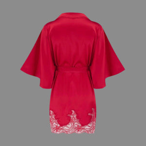 Fleur of England - Adeline Robe - Red - About the Bra