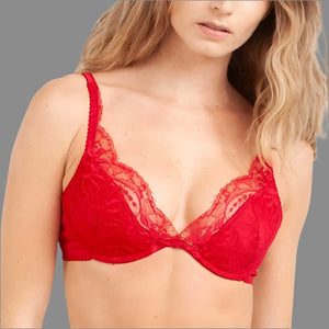 Fleur of England - Adeline Triangle Bra - Red - About the Bra