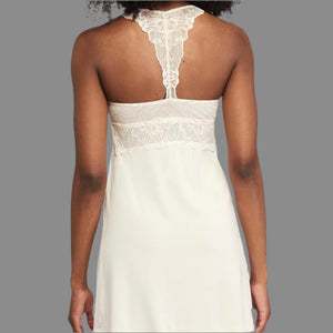 Fleurt - T - Back Luxe Lace Chemise - More Colors - About the Bra