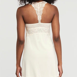 Fleurt - T - Back Luxe Lace Chemise - More Colors - About the Bra