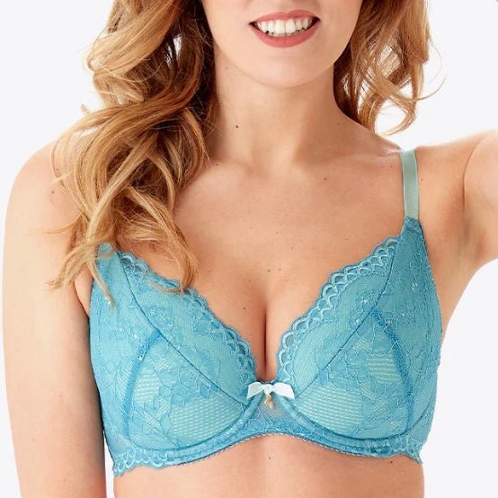 Gossard - Superboost Lace Unlined Push - Up Bra - Teal - About the Bra