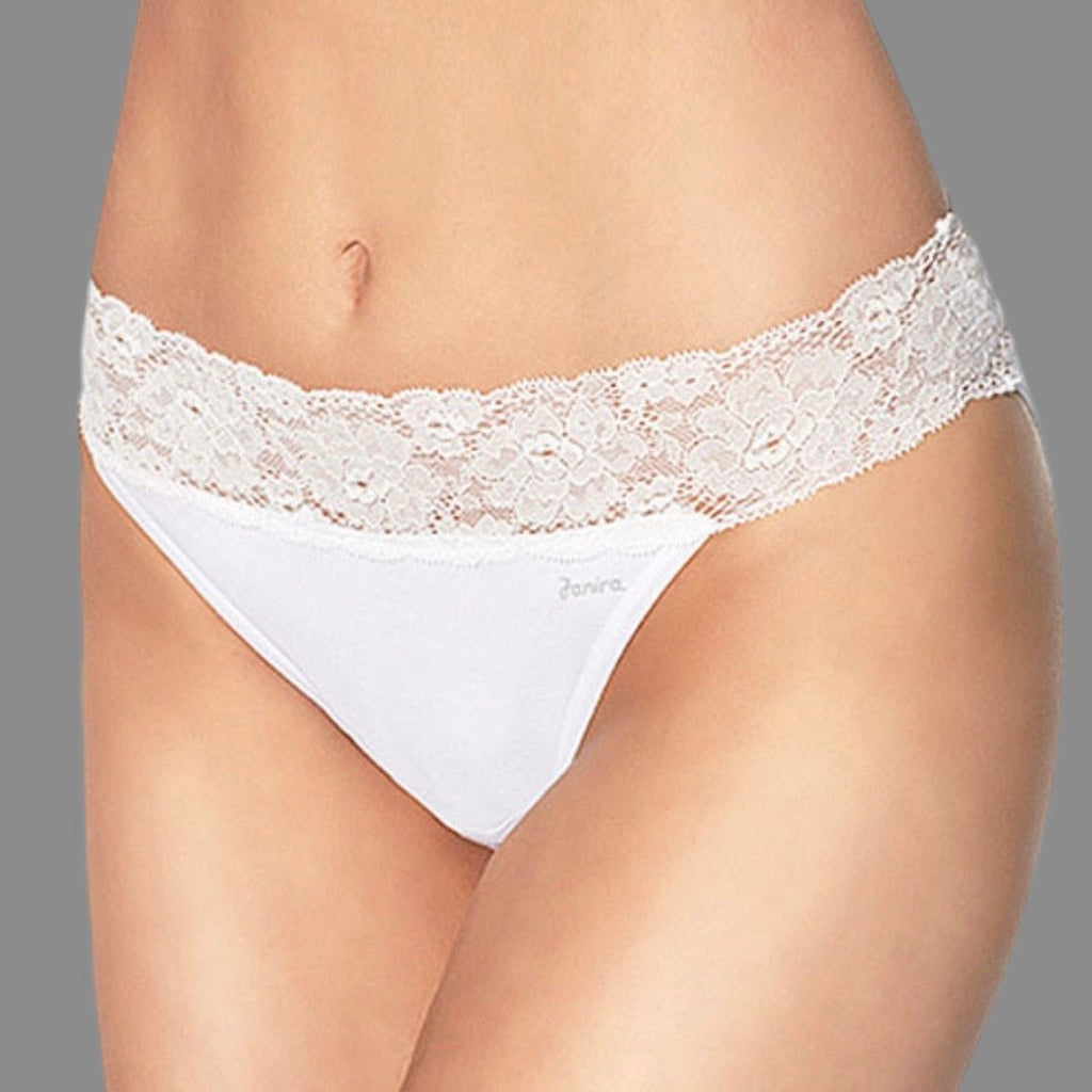 Janira - Dolce Cinture Cotton Mini Waist with Lace - More Colors - About the Bra