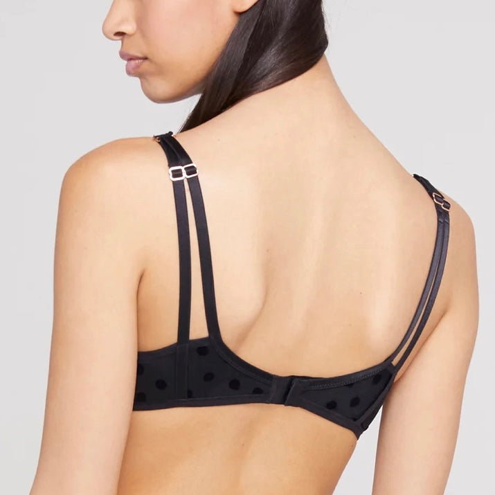 Lou - Larmes De Rose Triangle Bra - Black - About the Bra