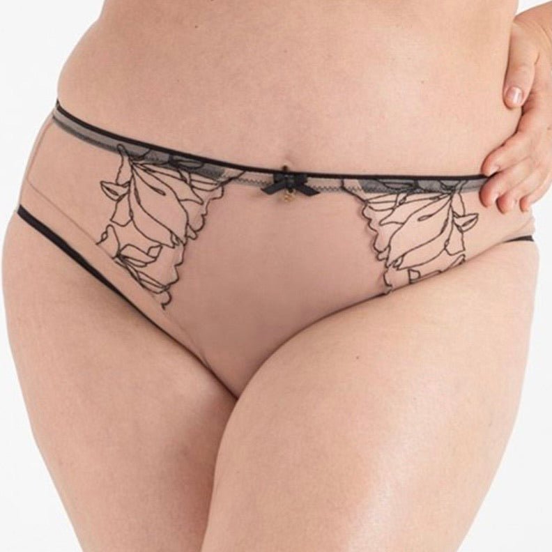 Samanta - Tattoo Brief - Nude - About the Bra