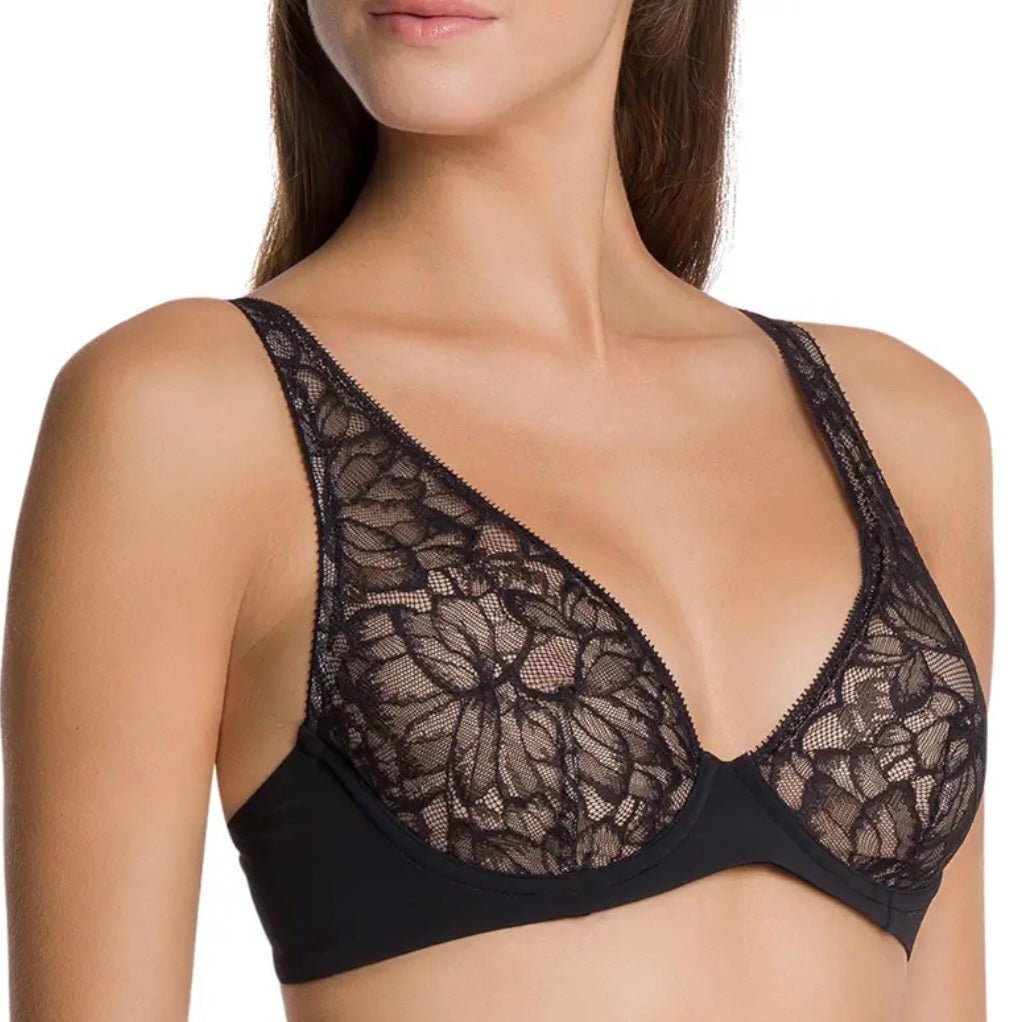 Wolford - Magnolia Triangle Bra - Black - About the Bra