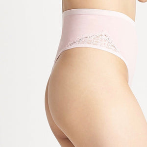 Yummie - Lace Insert Light Shaping Thong - More Colors - About the Bra